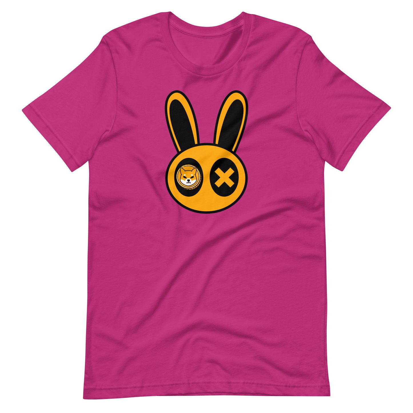 Shiba Inu Rabbit Unisex t-shirt