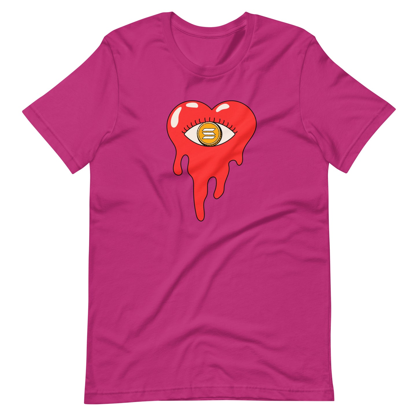 Solana Bleeding Heart Unisex t-shirt