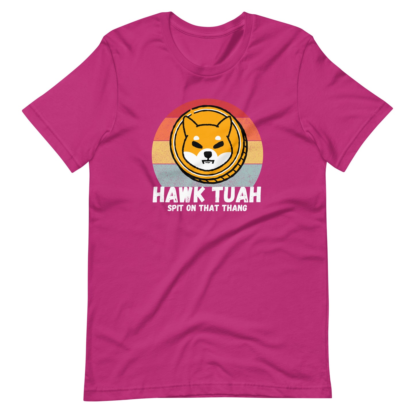 Hawk Tuah Shiba Inu Unisex t-shirt