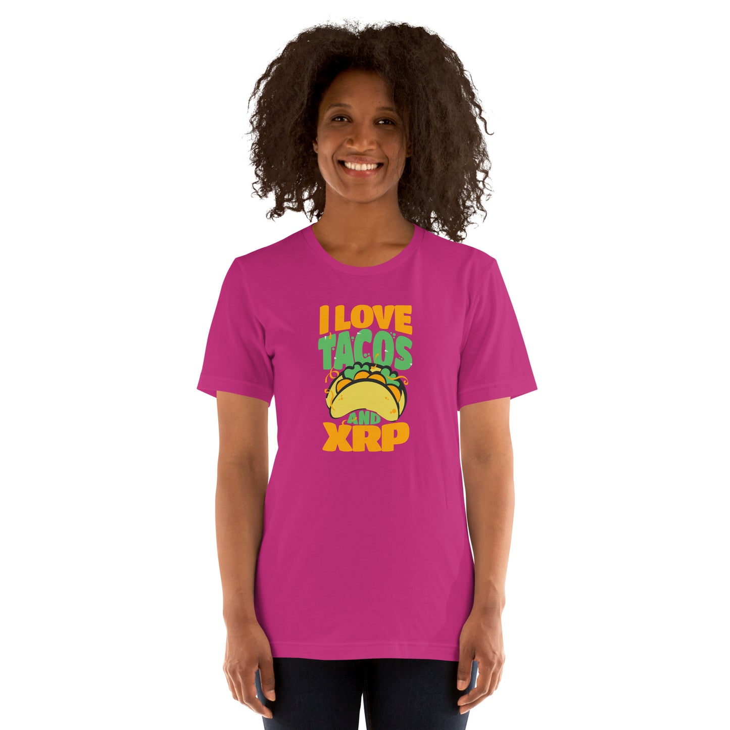 Tacos and XRP Unisex t-shirt