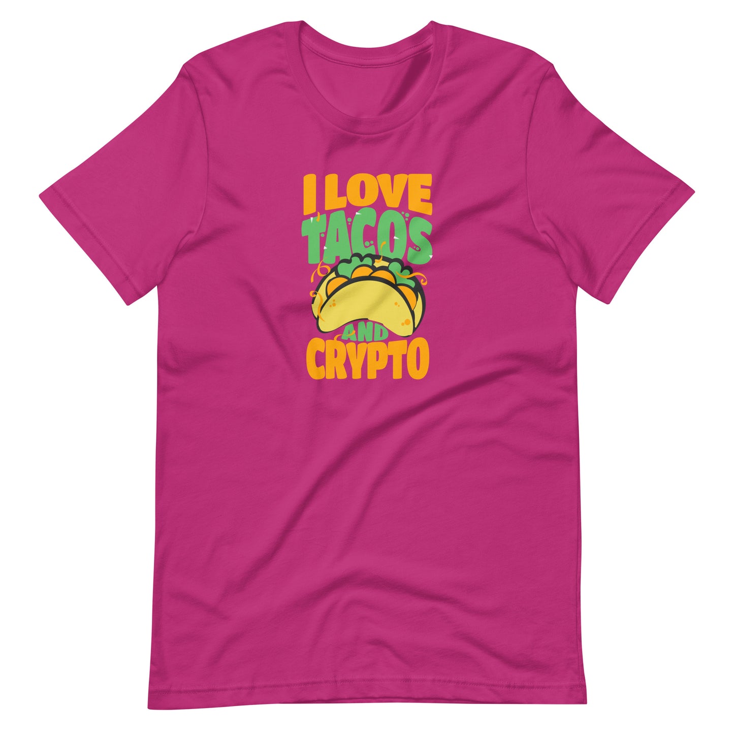 Tacos and Crypto Unisex t-shirt