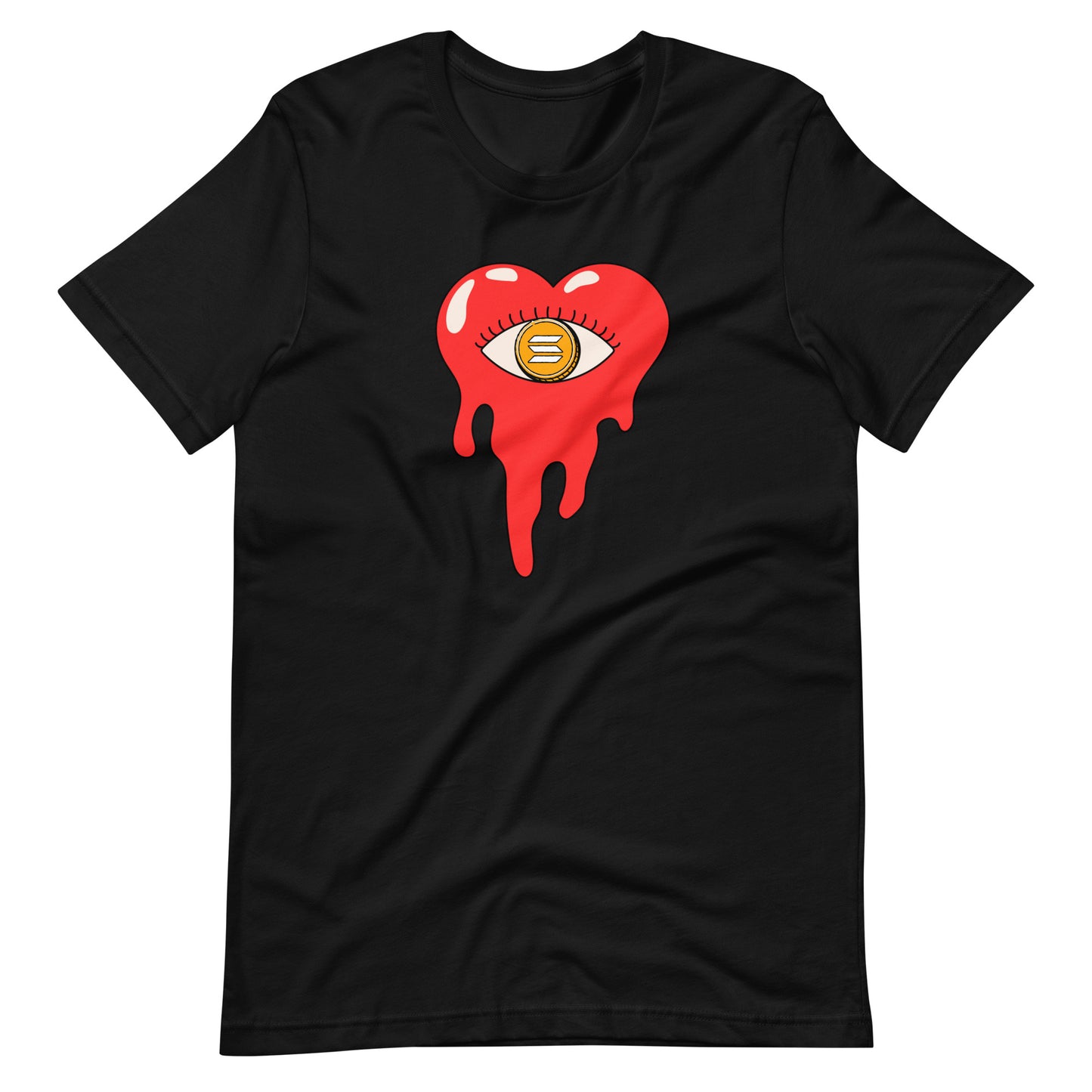 Solana Bleeding Heart Unisex t-shirt