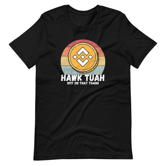 Hawk Tuah Binance Unisex t-shirt
