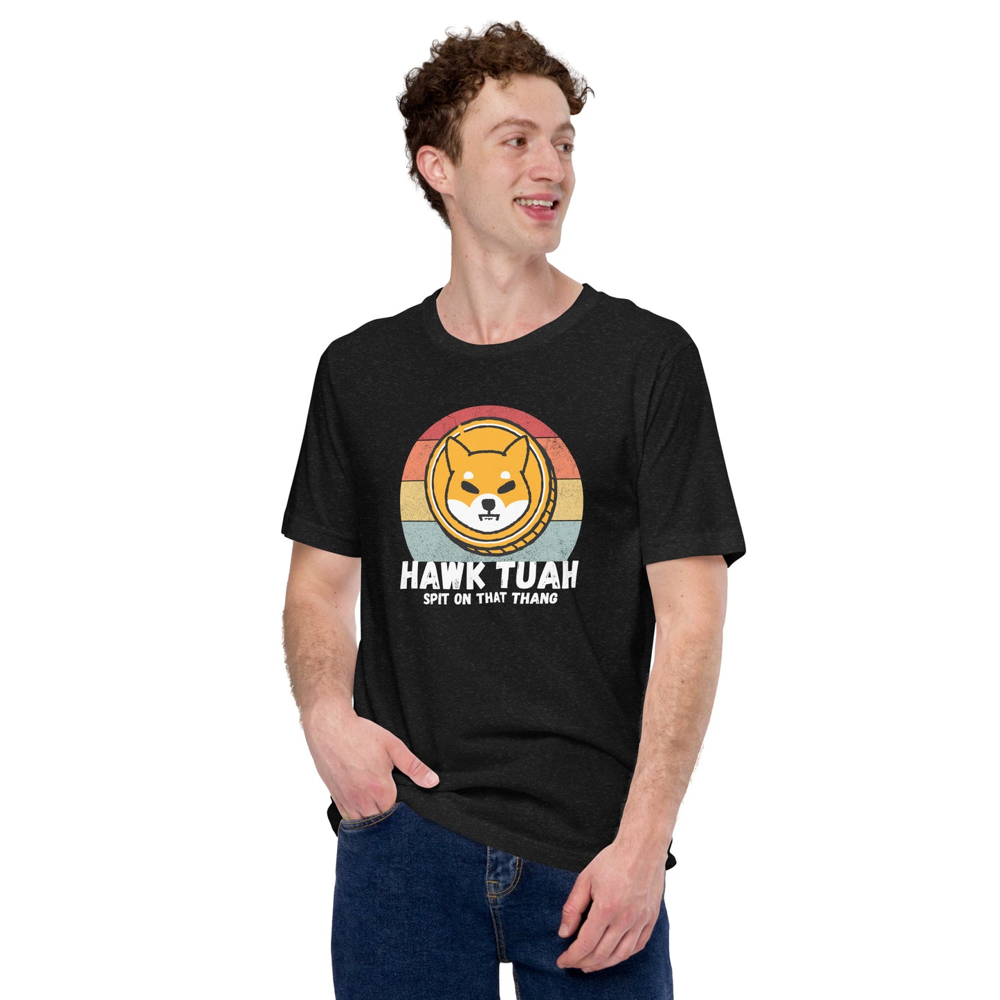 Hawk Tuah Shiba Inu Unisex t-shirt