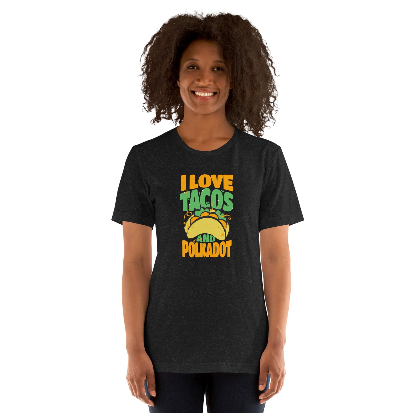 tacos and Polkadot Unisex t-shirt