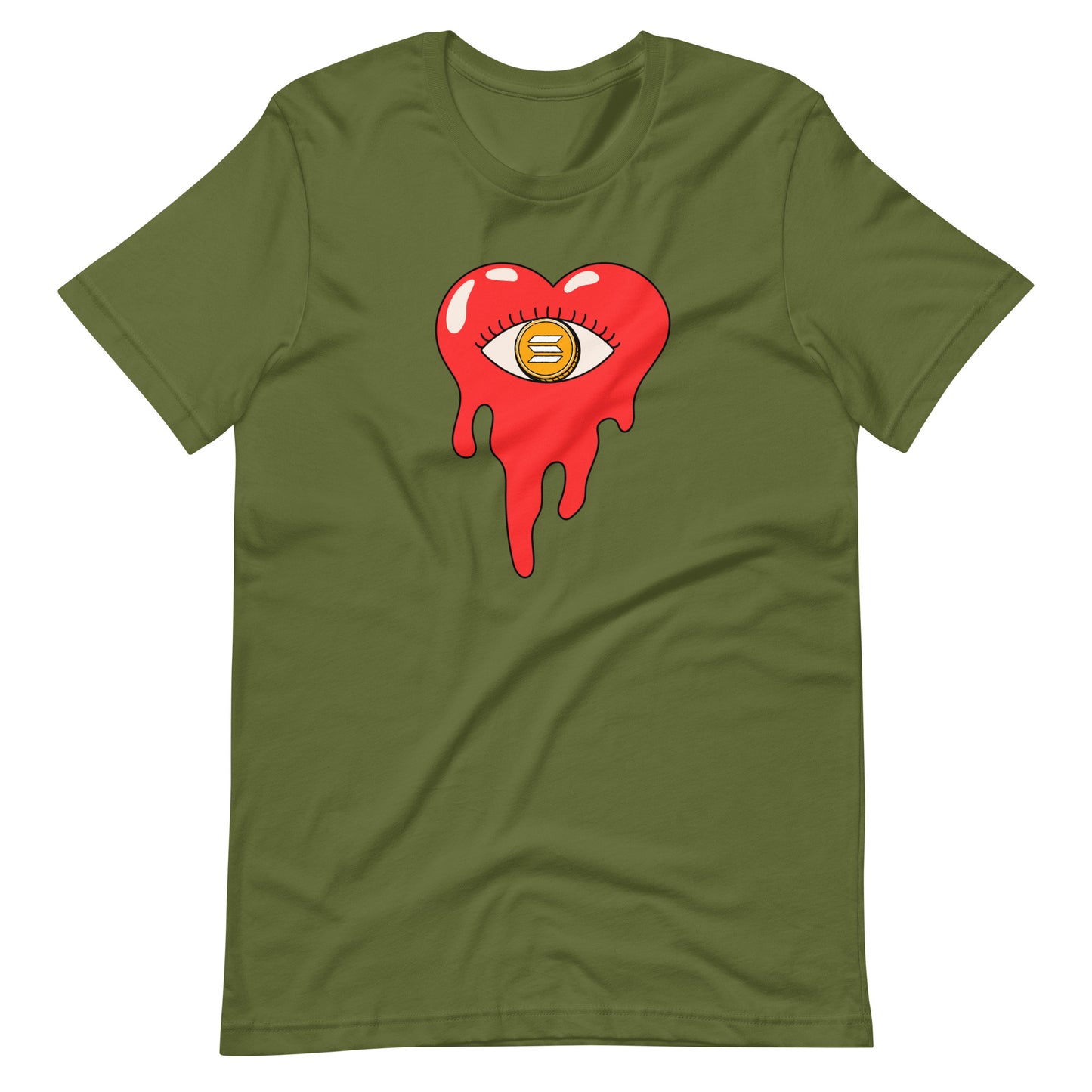 Solana Bleeding Heart Unisex t-shirt