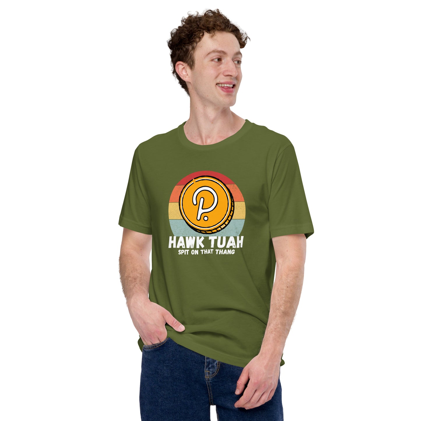 Hawk Tuah Polkadot Unisex t-shirt