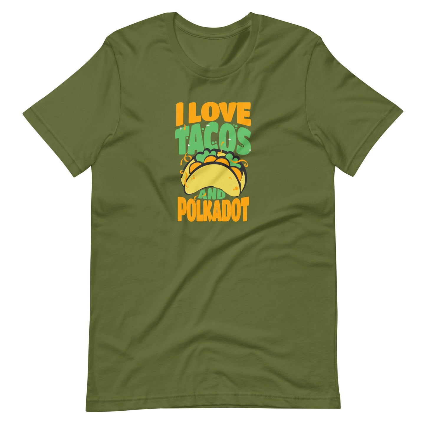 tacos and Polkadot Unisex t-shirt