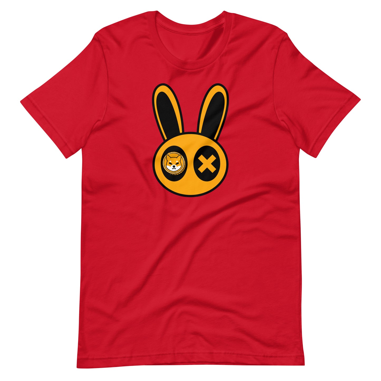 Shiba Inu Rabbit Unisex t-shirt
