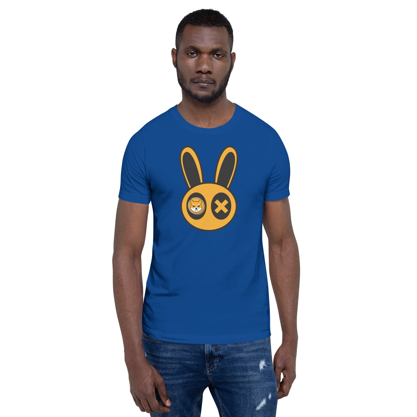 Shiba Inu Rabbit Unisex t-shirt