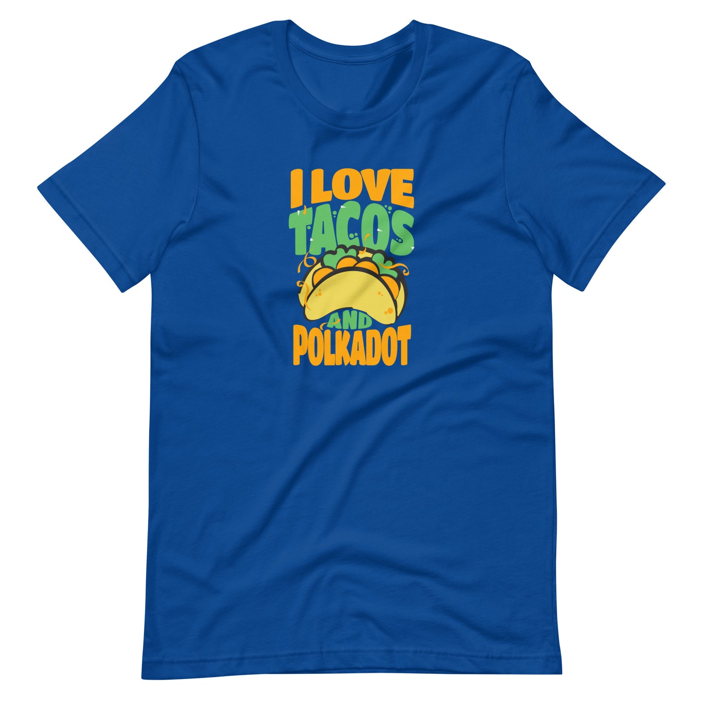 tacos and Polkadot Unisex t-shirt