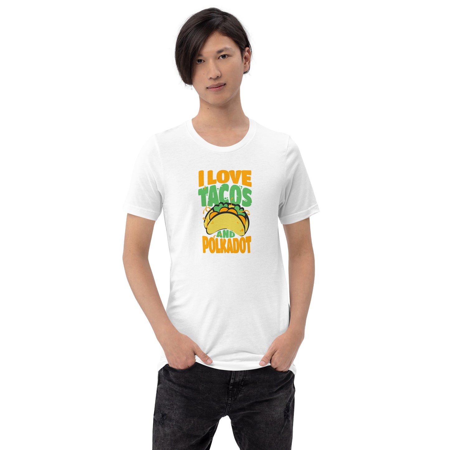 tacos and Polkadot Unisex t-shirt