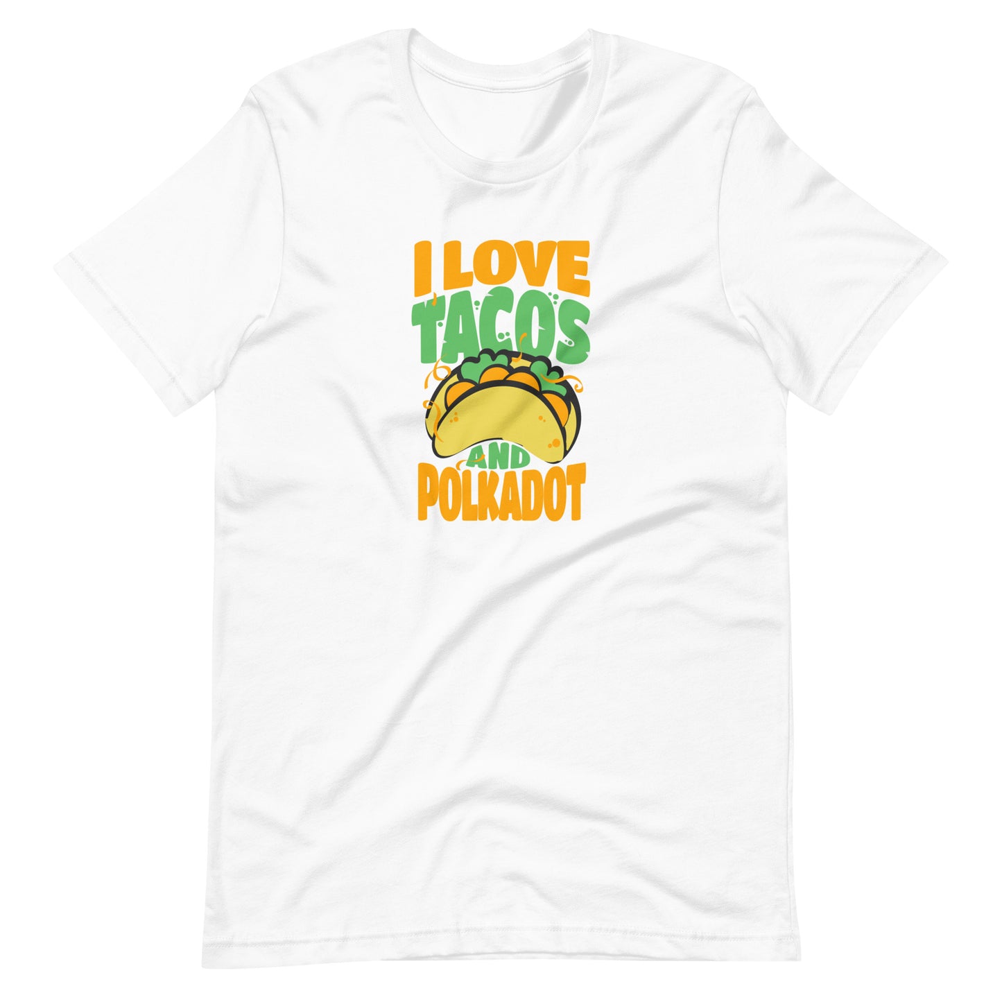 tacos and Polkadot Unisex t-shirt