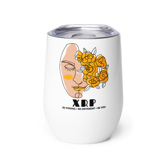 XRP We Are Beautiful White Wine Tumbler