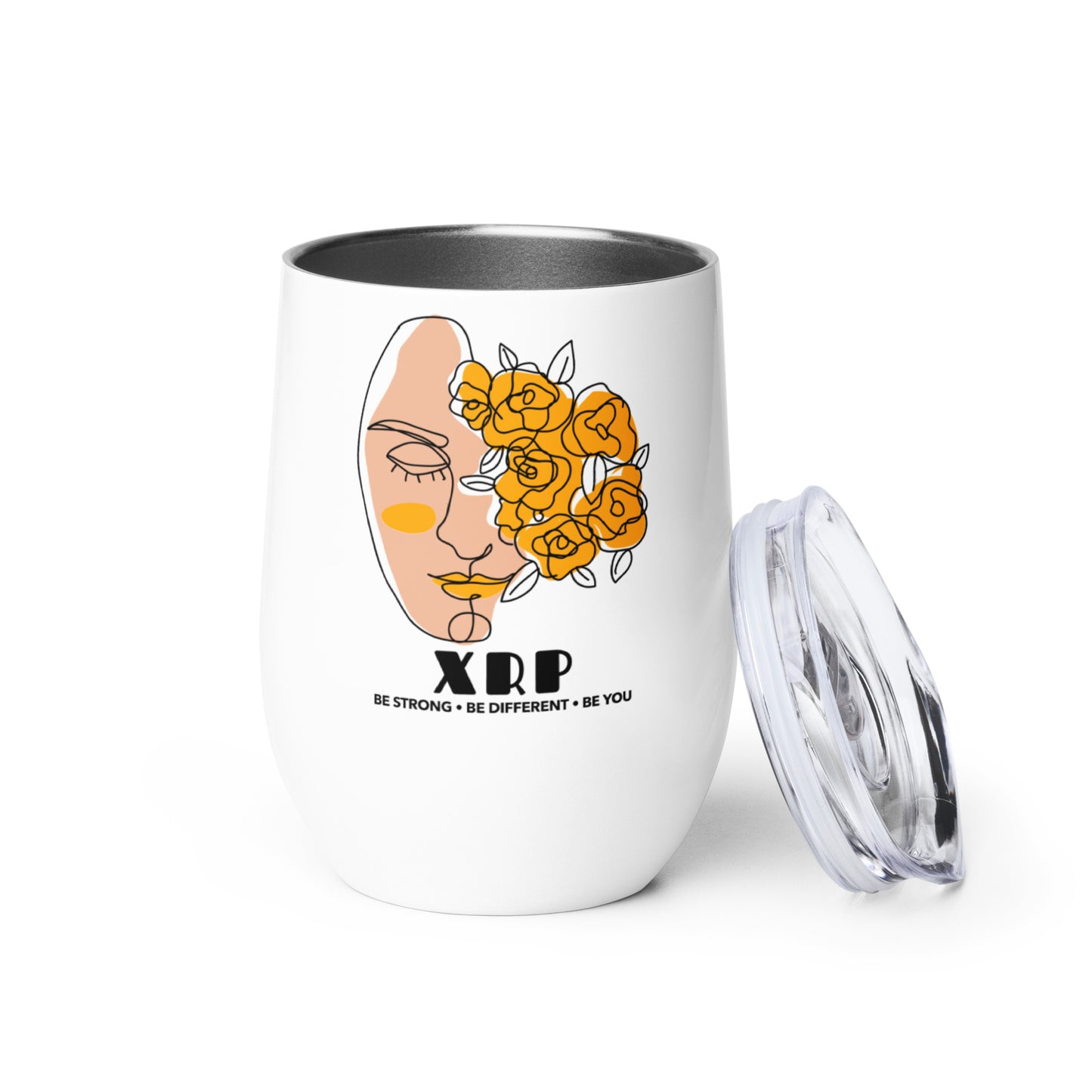 XRP We Are Beautiful White Wine Tumbler