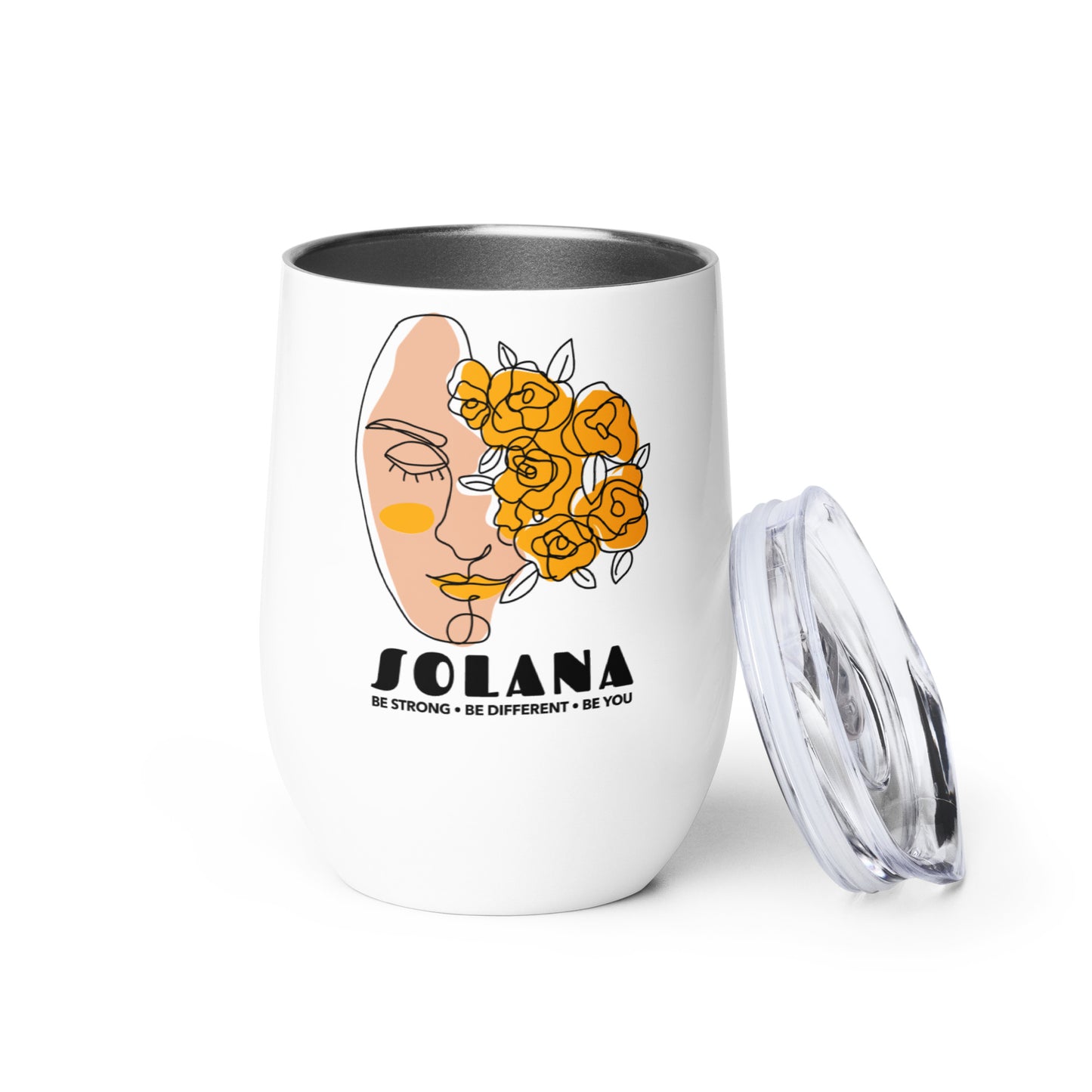 Solana We Are Beautiful White Wine Tumbler