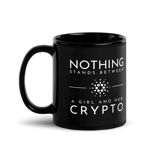 Cardano Black Glossy Mug
