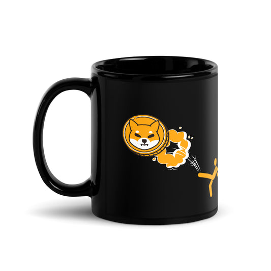 Shiba Inu I'm Done Black Glossy Mug