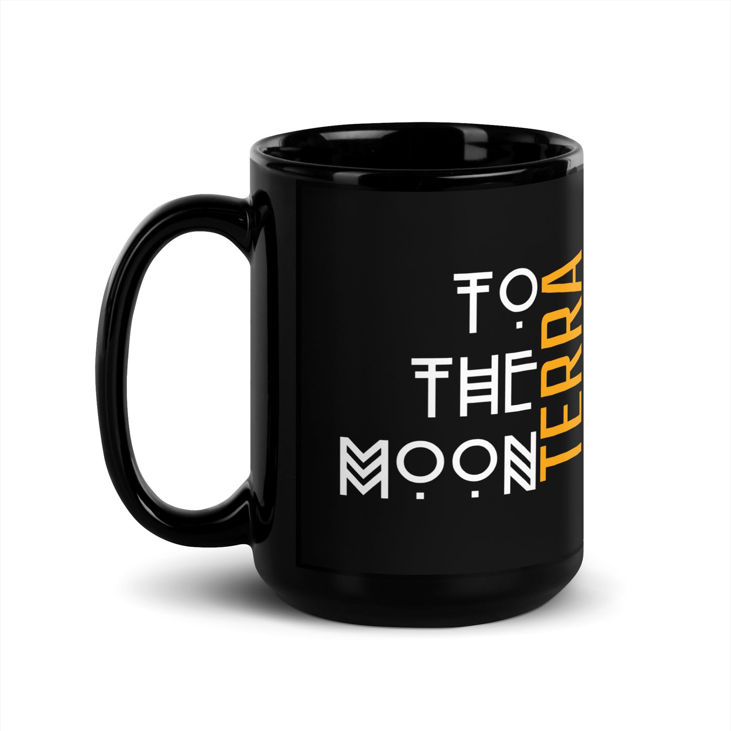 Terra Black Glossy Mug