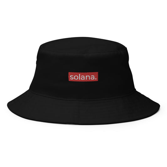 Solana Unisex Embroidered Bucket Hat