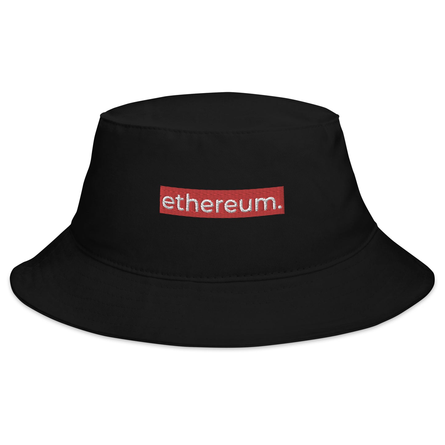 Ethereum Unisex Embroidered Bucket Hat
