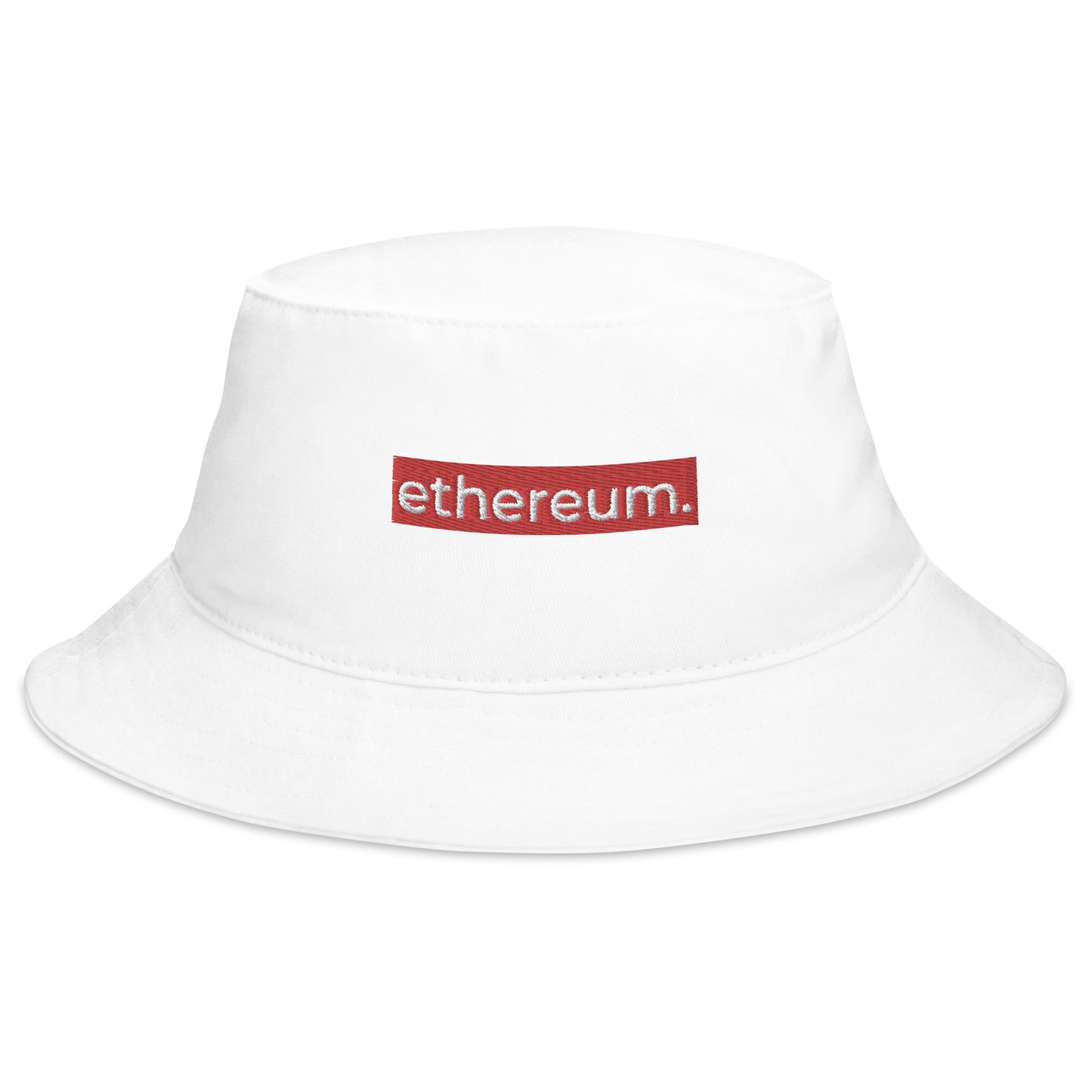 Ethereum Unisex Embroidered Bucket Hat