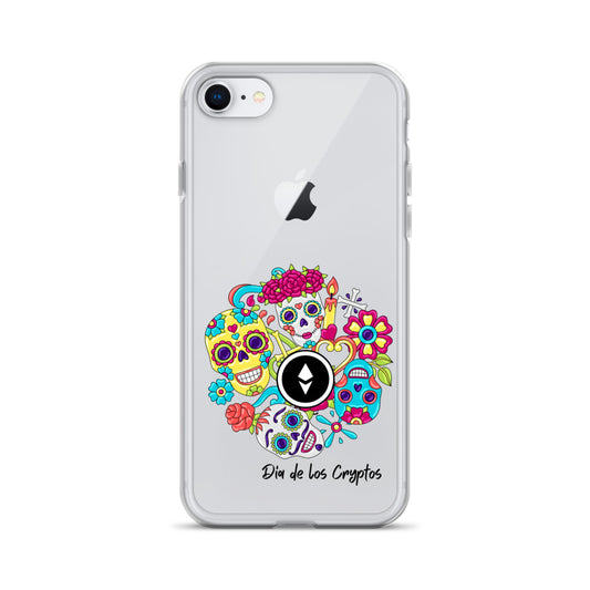Dia De Los Cryptos (Ethereum) Clear iPhone Case