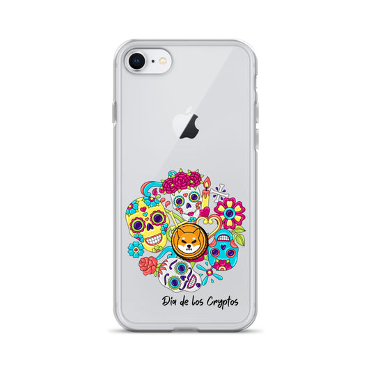Dia De Los Cryptos (Shiba Inu) Clear iPhone Case