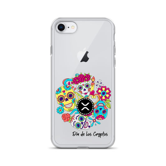 Dia De Los Cryptos (XRP) Clear iPhone Case