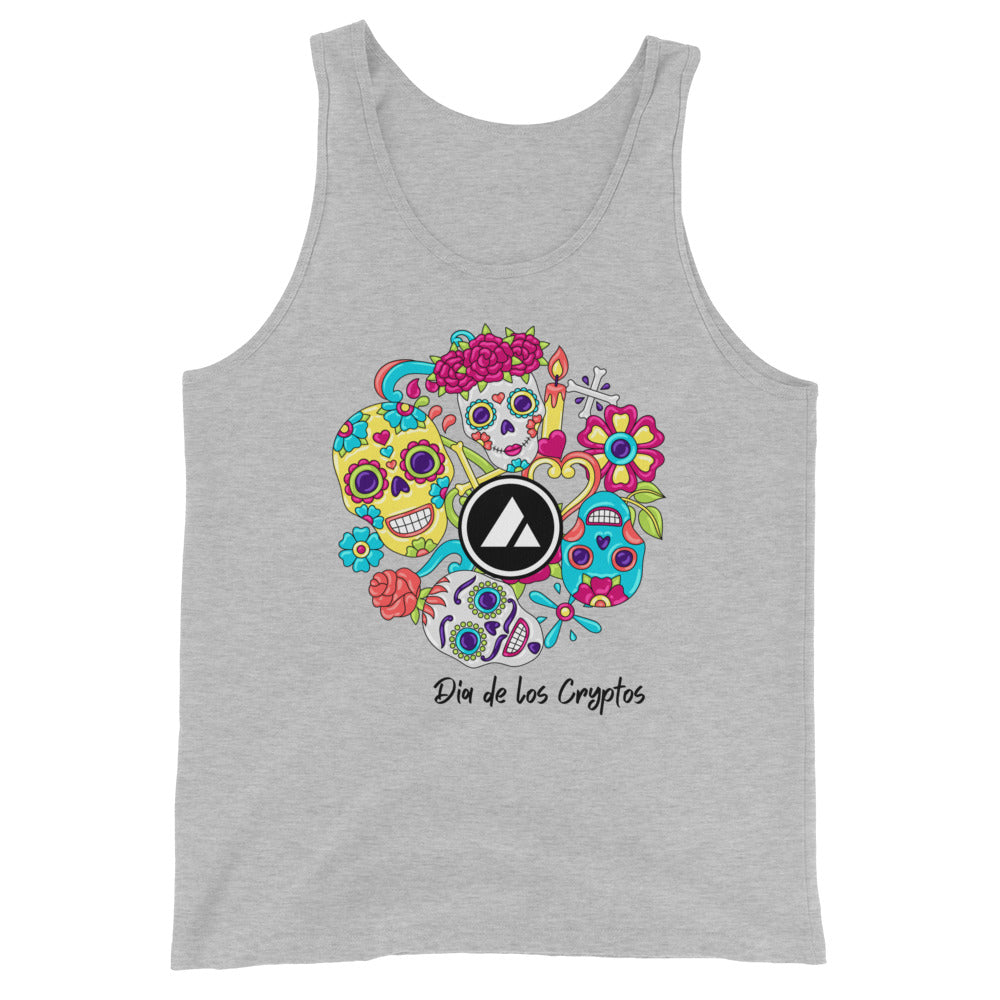 Dia De Los Cryptos (Avalanche) Unisex Tank Top