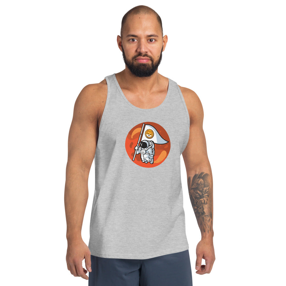 Shiba Inu To The Moon Unisex Tank Top
