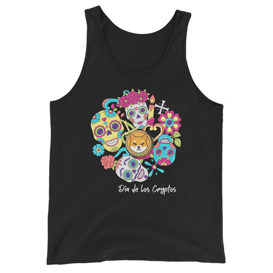 Dia Des Los Cryptos (Shiba Inu) Unisex Tank Top