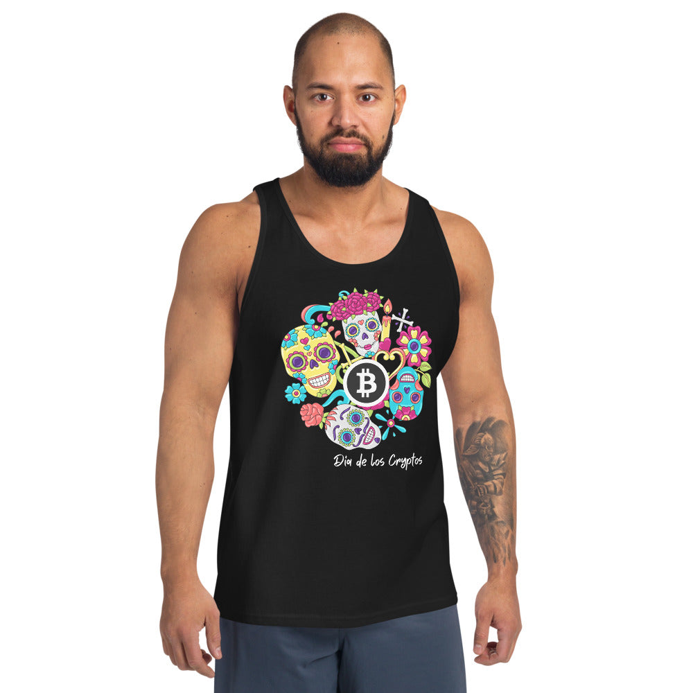 Dia De Los Cryptos (Bitcoin) Unisex Tank Top