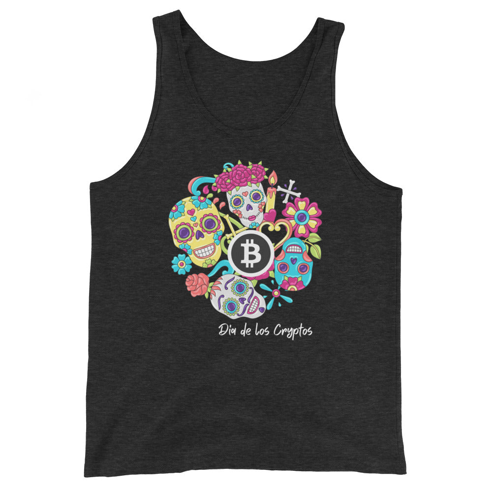 Dia De Los Cryptos (Bitcoin) Unisex Tank Top