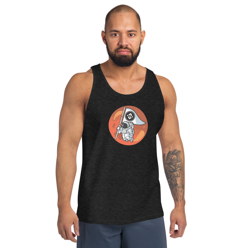 Binance To The Moon Unisex Tank Top