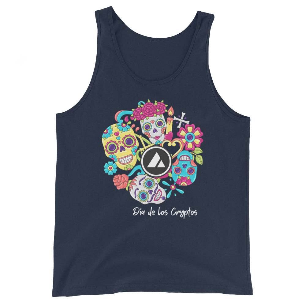 Dia De Los Cryptos (Avalanche) Unisex Tank Top
