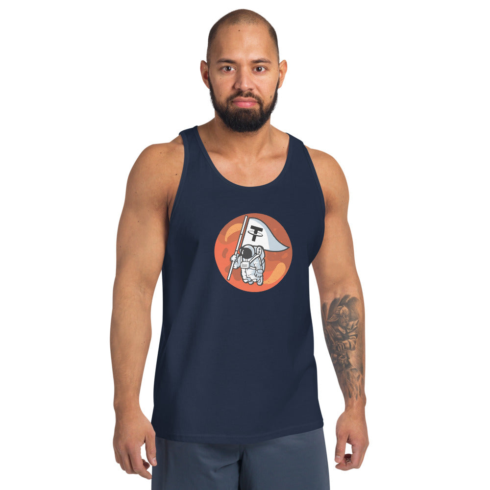 Terra To The Moon Unisex Tank Top
