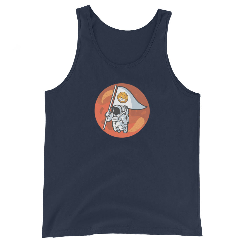 Shiba Inu To The Moon Unisex Tank Top