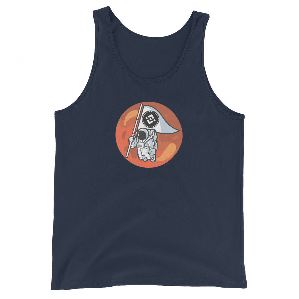 Binance To The Moon Unisex Tank Top