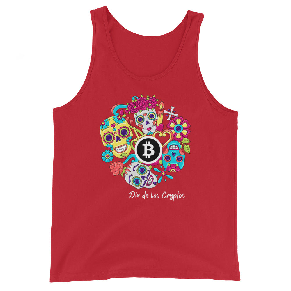 Dia De Los Cryptos (Bitcoin) Unisex Tank Top