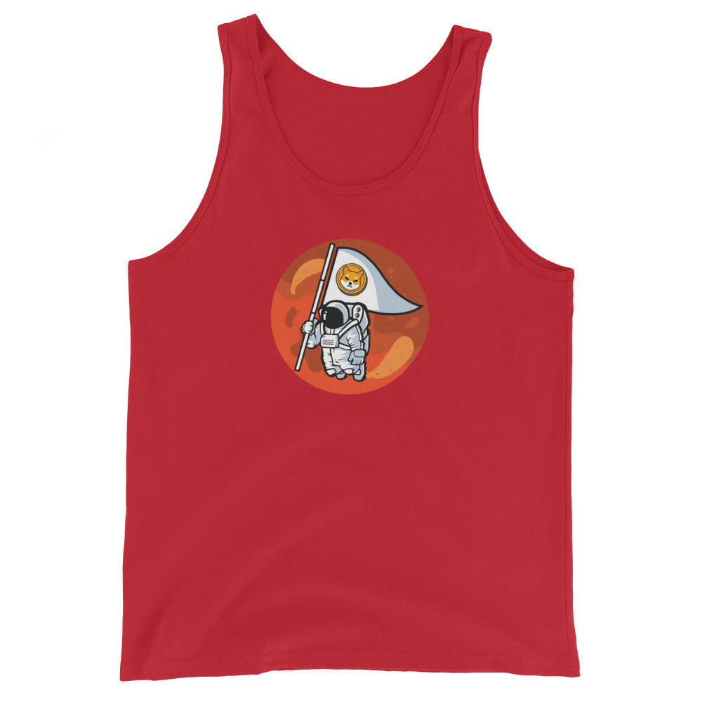 Shiba Inu To The Moon Unisex Tank Top