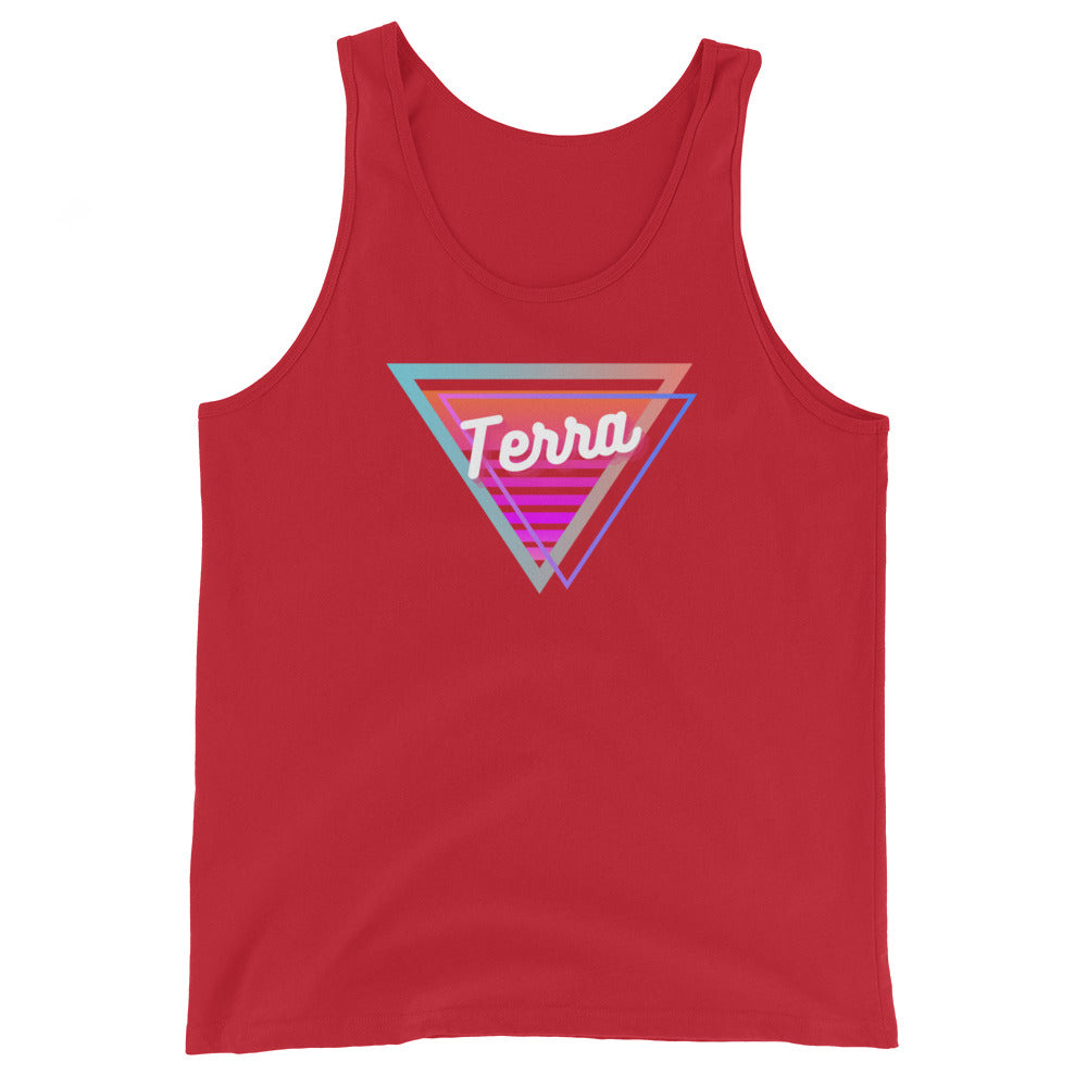 Terra Neon Triangle Unisex Tank Top