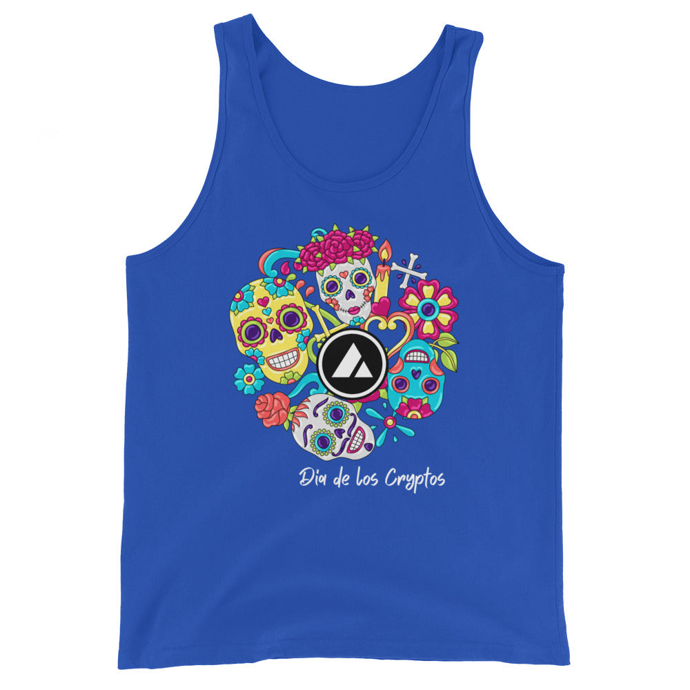 Dia De Los Cryptos (Avalanche) Unisex Tank Top