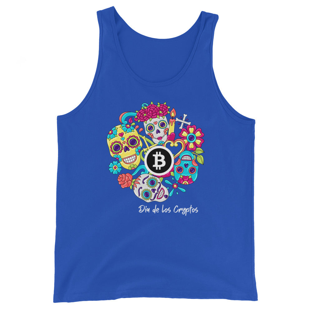 Dia De Los Cryptos (Bitcoin) Unisex Tank Top