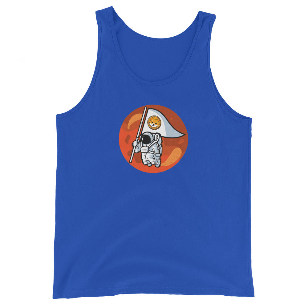 Shiba Inu To The Moon Unisex Tank Top
