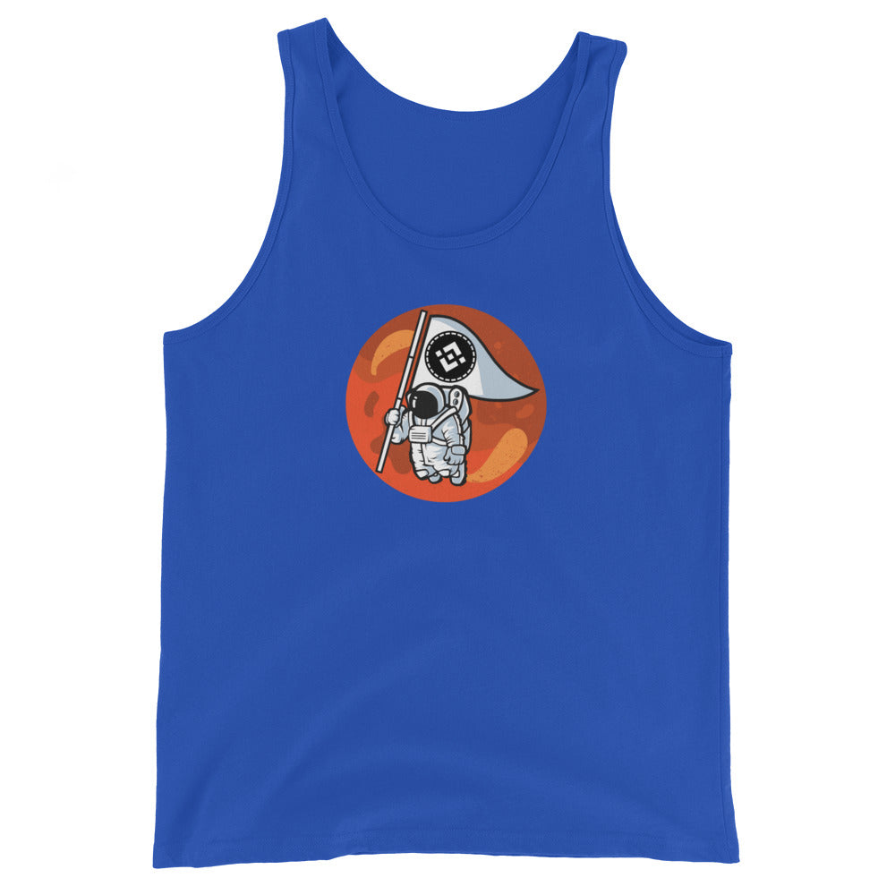 Binance To The Moon Unisex Tank Top
