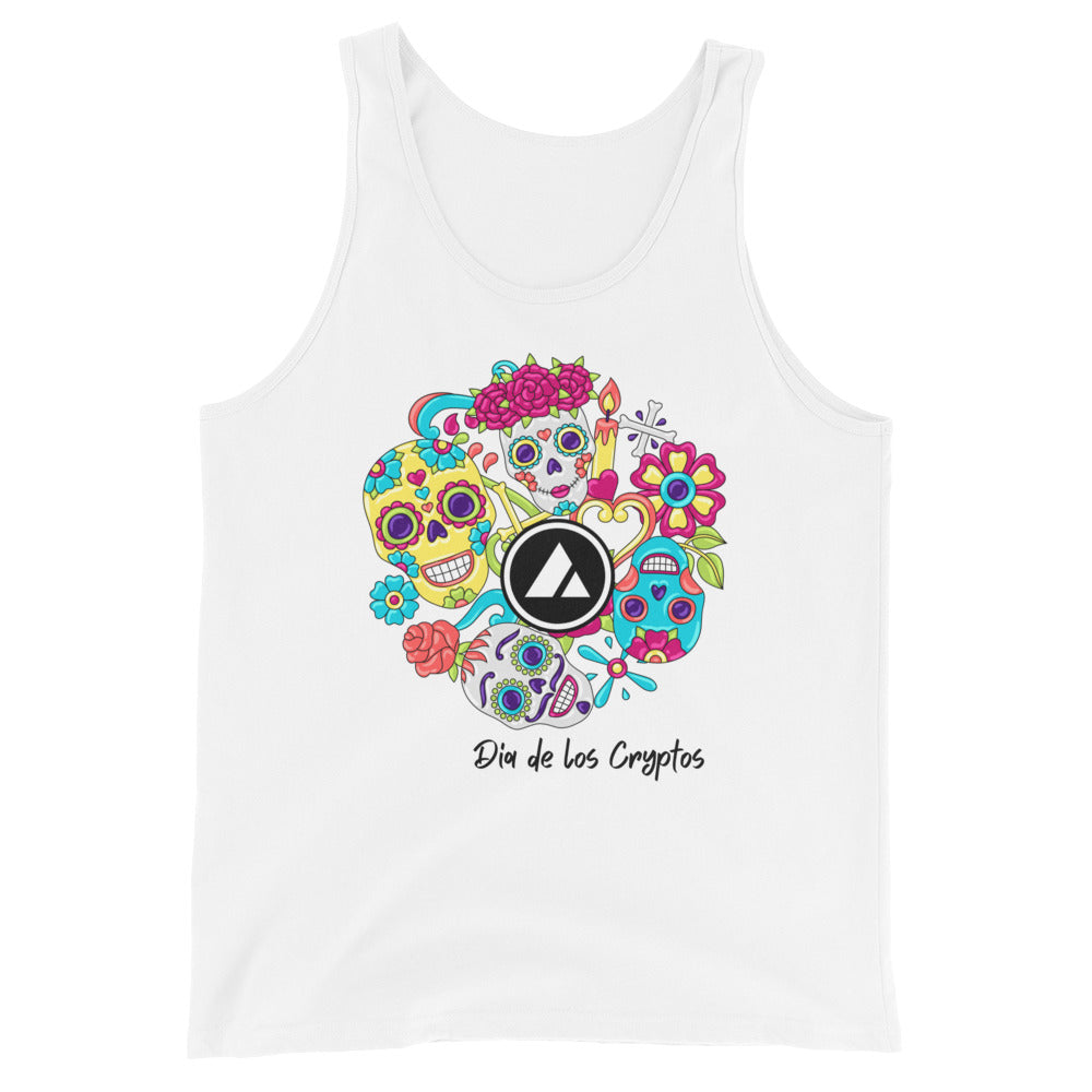 Dia De Los Cryptos (Avalanche) Unisex Tank Top