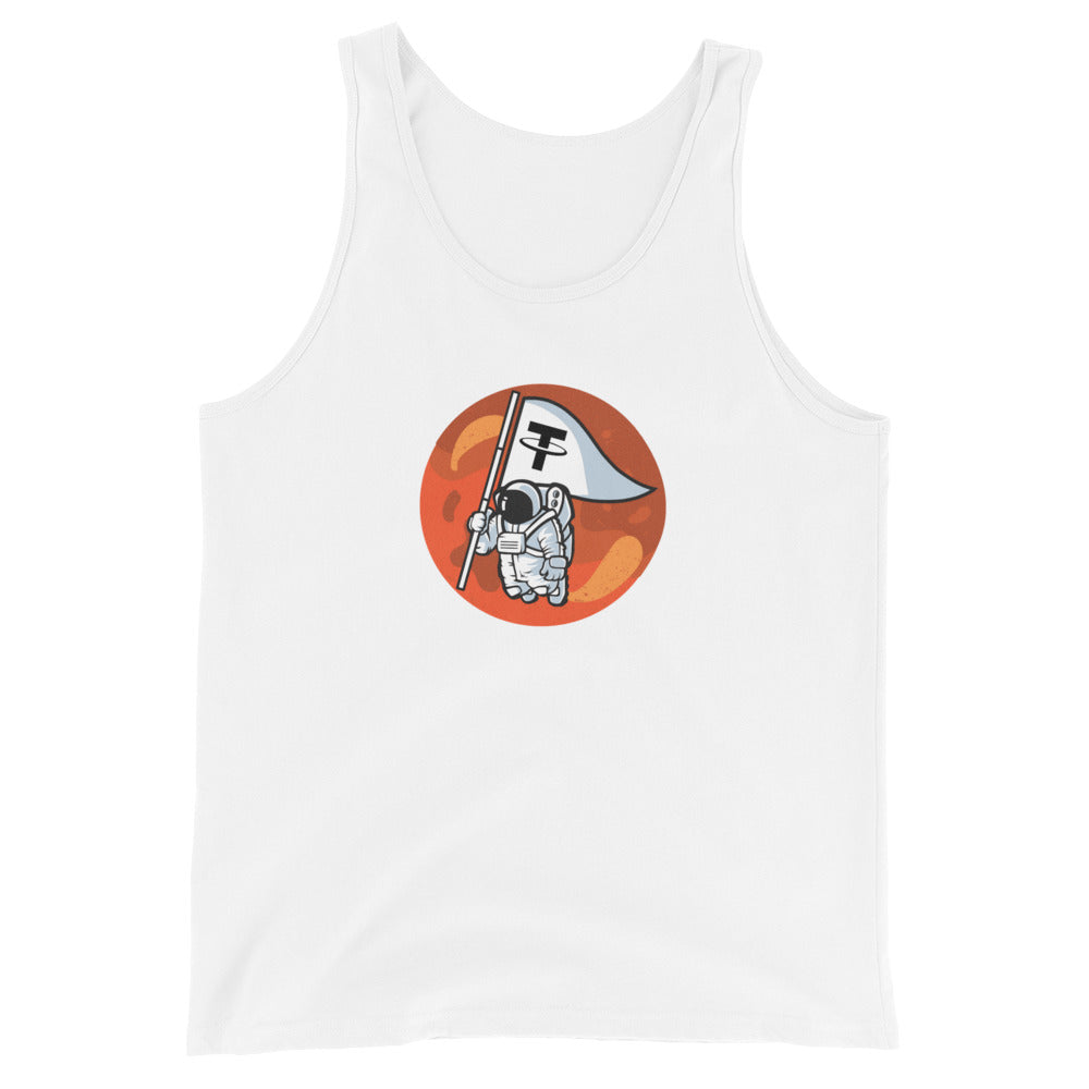 Terra To The Moon Unisex Tank Top