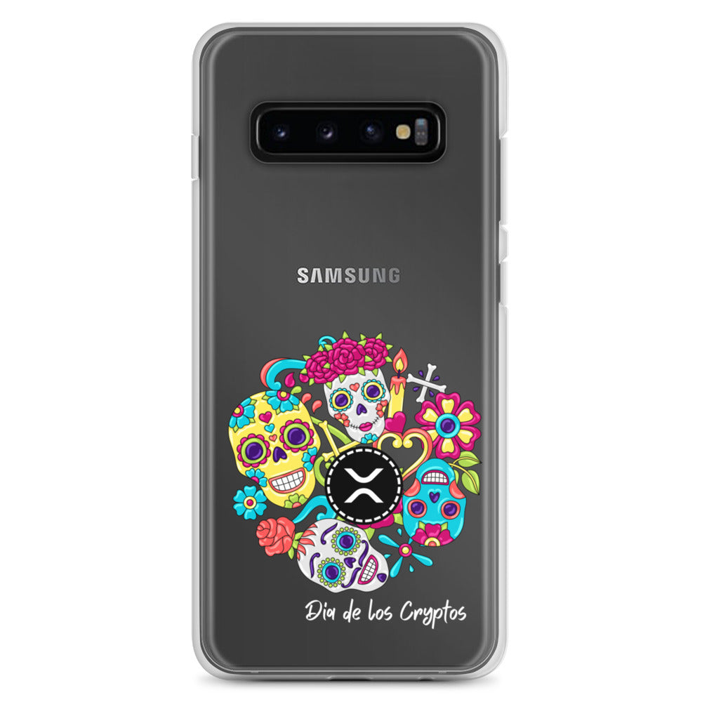 Dia De Los Cryptos (XRP) Clear Samsung Case