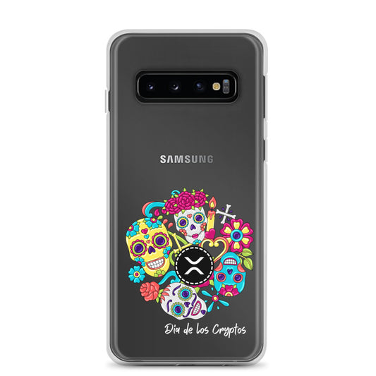 Dia De Los Cryptos (XRP) Clear Samsung Case